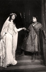 Dorothea Baird 1875-1933 és Harcourt Williams 1880-1957 Paola és Francesca, 1907. alkotó: Foulsham and Banfield