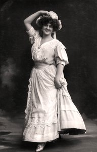 Marie Studholme 1875-1930, angol színésznő, 1900-as évek.