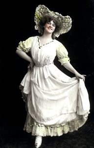 Marie Studholme 1875-1930, angol színésznő, a XX. század elején. alkotó: Foulsham and Banfield