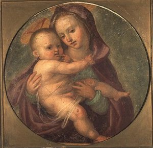 Madonna és gyermeke alkotó: Fra Bartolomeo