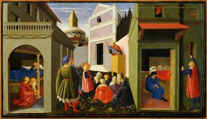 Olaszország, Róma, Szent Miklós történetei alkotó: Fra (c.1387 1455) Angelico