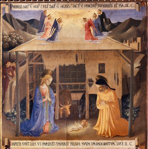 Krisztus élete: a születés, Armadio degli Argenti. (Tempera fán