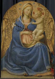 Az alázatosság Madonnája alkotó: Fra Angelico