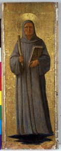 Clairvaux-i Szent Bernát, 1435-40 körül (tempera nyárfán)