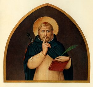 Szent Péter vértanú, 15. század, 1909 alkotó: Fra Angelico
