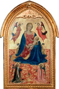 Szűz és gyermek angyalokkal, c1425 alkotó: Fra Angelico