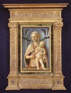 Madonna és gyermek, 1435 körül (tempera a panelen) alkotó: Fra Filippo Lippi