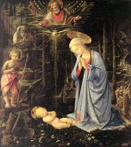 Imádás az erdőben, 1459