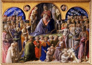Szűzanya koronázása, 1439 és 1447 között