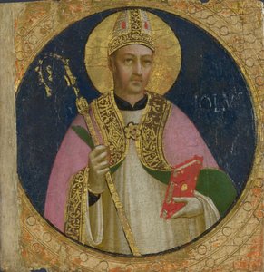 Szent Romulus tábla a Fiesole San Domenico oltárról, c. 1423-1424 alkotó: Fra Giovanni Angelico da Fiesole
