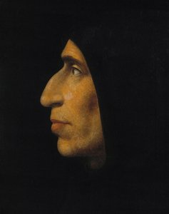 Girolamo Savonarola, dominikánus szerzetes, a bűnbánat prédikátora. alkotó: Fra & Paolino Fra Bartolomeo