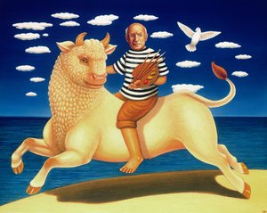 Yo Picasso, 2003 (olaj és tempera a panelen)