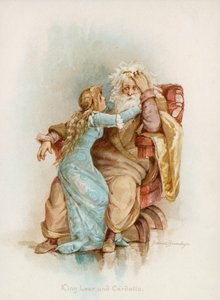 Shakespeare Lear királya és Cordelia