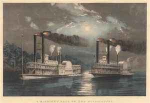 Éjféli verseny a Mississippin alkotó: Frances Flora Bond Palmer