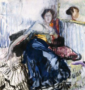 Fekvő Nő alkotó: Frances Hodgkins