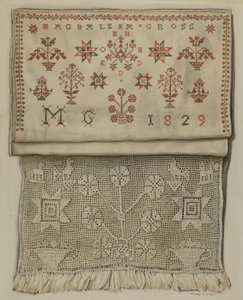 1829 Show Towel alkotó: Frances Lichten