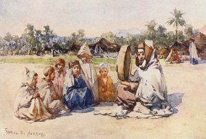 A mesemondó (színes litográfia) alkotó: Frances Nesbitt