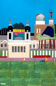 Greenwich Royal Park, 2009 (kollázs papíron)