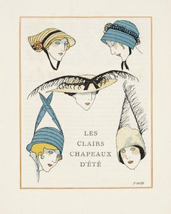 The Clear Summer Hats, pub. 1914 (sablonnyomat)