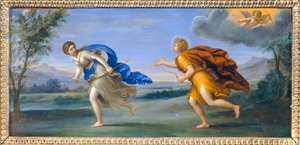 Apollon et Daphne - Apolló és Daphne ... alkotó: Francesco Albani