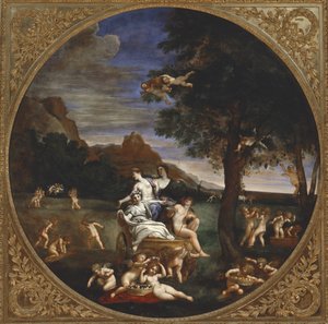 A Föld eleme, 1625-28 alkotó: Francesco Albani