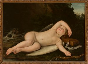 Alvó Ámor alkotó: Francesco Albani