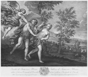 A Paradicsomból való kiűzetés alkotó: Francesco Albani
