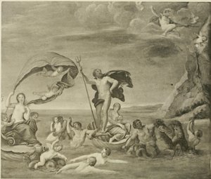 A tengeri birodalom, Neptunusz és Amphitrité alkotó: Francesco Albani