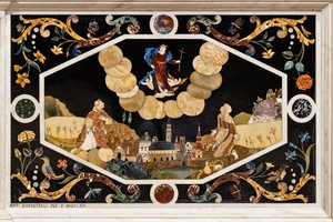 Monte Berico Madonnája Vincenza Pasini előtt, részlet