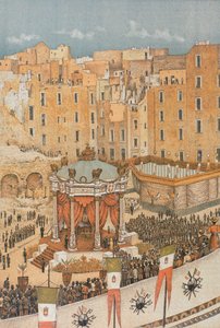 A Piazza del Porto (Kikötő tér) felújítása Nápolyban alkotó: Francesco Aversano