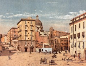 San Francesco tér a Porta Capuana-nál, Nápolyban