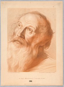 Egy öregember feje alkotó: Francesco Bartolozzi