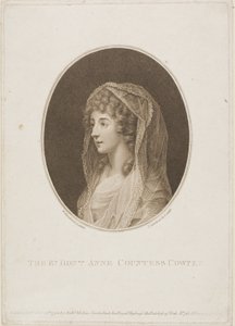 Cowper Anne grófnő alkotó: Francesco Bartolozzi