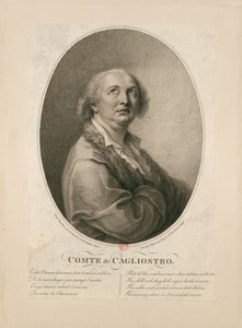 Alessandro di Cagliostro gróf 1743-1795. alkotó: Francesco Bartolozzi