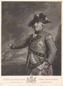 George Augustus Elliot, Lord Heathfield, Gibraltár kormányzója alkotó: Francesco Bartolozzi