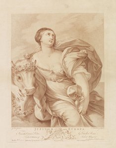 Jupiter és Európa Jupiter és Európa (cím a tárgyon) alkotó: Francesco Bartolozzi