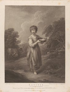 Lavinia, a tejeslány alkotó: Francesco Bartolozzi