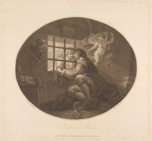Lovelace a börtönben alkotó: Francesco Bartolozzi