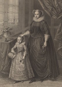 Mary, skót királynő, 1779-ben jelent meg. alkotó: Francesco Bartolozzi