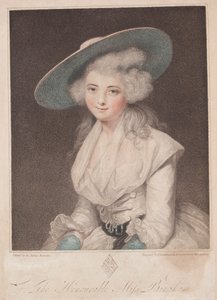 Anne Bingham kisasszony. alkotó: Francesco Bartolozzi
