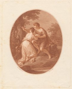 Paris und Oenone alkotó: Francesco Bartolozzi