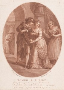 Rómeó és Júlia az álarcosban Shakespeare, Rómeó és Júlia, 1. felvonás, 5. jelenet..., 1785. június 15.