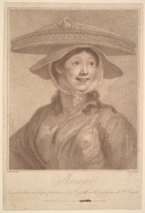 Shrimps!, [1782. március 25.], újra kiadva 1790-ben. alkotó: Francesco Bartolozzi