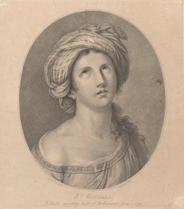 Szent Cecília alkotó: Francesco Bartolozzi
