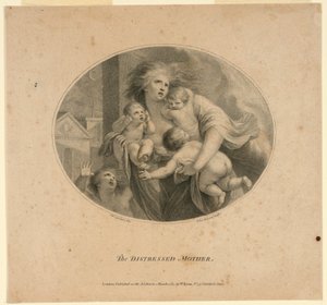 A Szomorú Anya alkotó: Francesco Bartolozzi