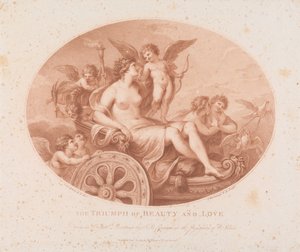 Der Triumph von Schönheit und Liebe alkotó: Francesco Bartolozzi