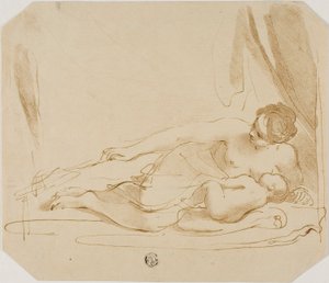 Vénusz és Ámor alkotó: Francesco Bartolozzi