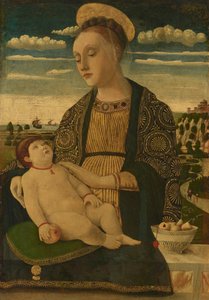 Madonna és gyermeke alkotó: Francesco Benaglio