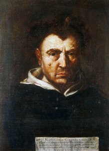 Tommaso Campanella (1568-1639) olasz dominikánus filozófus portréja, Francesco Cozza (1605-1682) festménye, kb. 1630