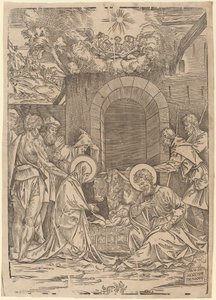 A Pásztorok imádata alkotó: Francesco Denanto